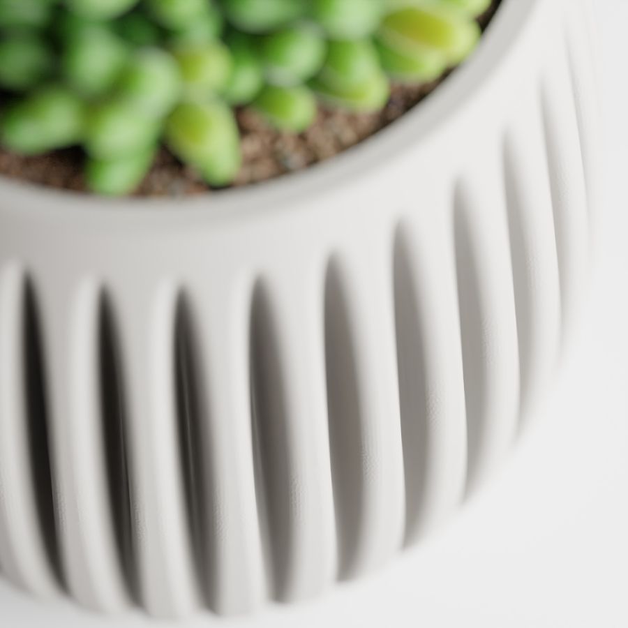 Кашпо Columna Planter (Grey)