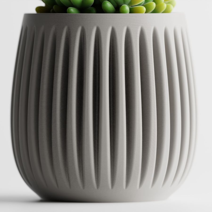 Кашпо Columna Planter (Grey)
