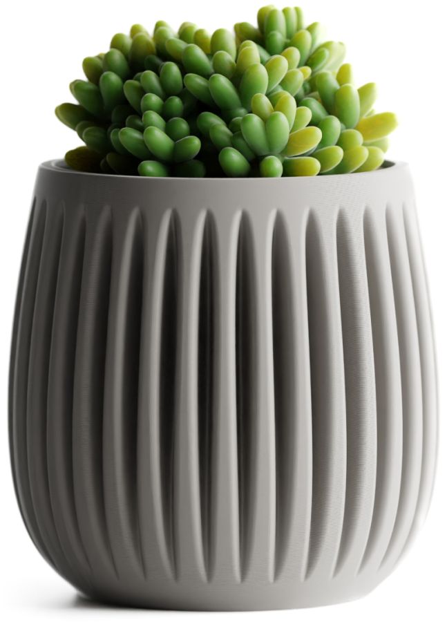 Кашпо Columna Planter (Grey)