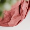 Кашпо Crumbled Paper Round Planter (Dark Red)