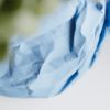 Кашпо Crumbled Paper Round Planter (Light Blue)