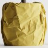 Кашпо Crumbled Paper Round Planter (Yellow)