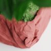 Кашпо Crumbled Paper Square Planter (Dark Red)