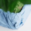 Кашпо Crumbled Paper Square Planter (Light Blue)