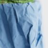 Кашпо Crumbled Paper Square Planter (Light Blue)