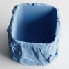 Кашпо Crumbled Paper Square Planter (Light Blue)