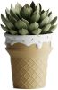 Кашпо Ice Cream Planter (Milk)