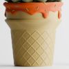 Кашпо Ice Cream Planter (Orange)