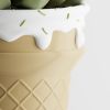 Кашпо Ice Cream Planter (Milk)