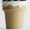 Кашпо Ice Cream Planter (Milk)