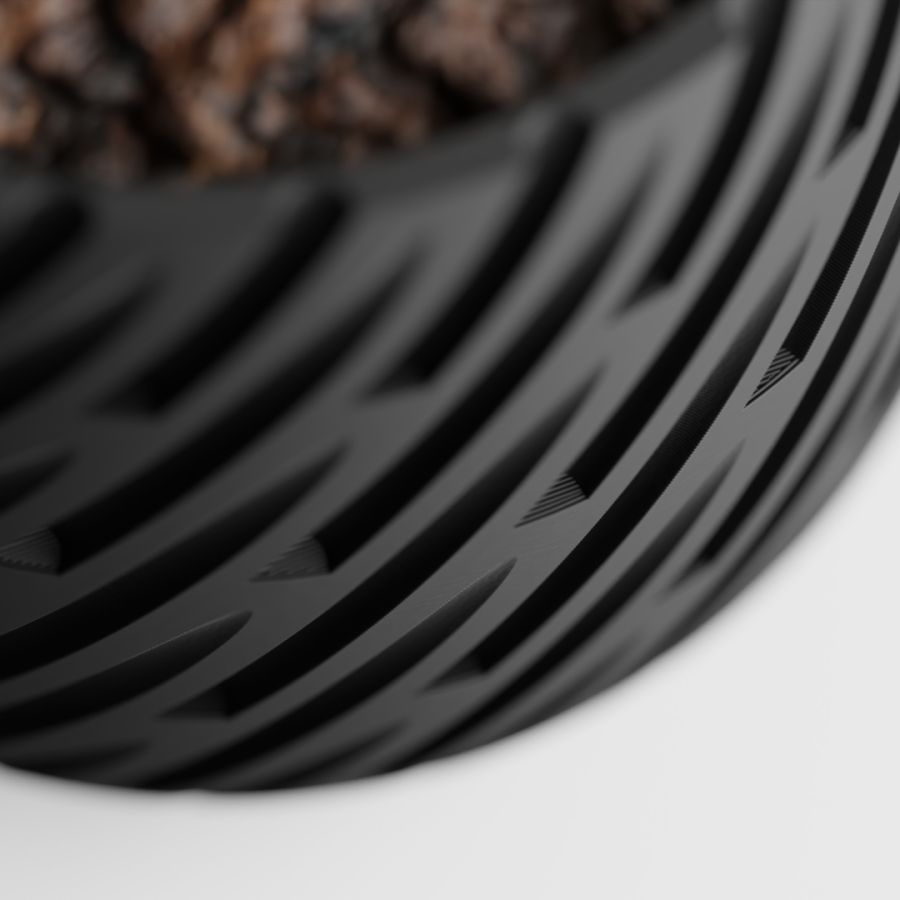 Кашпо Lioren Planter (Black)