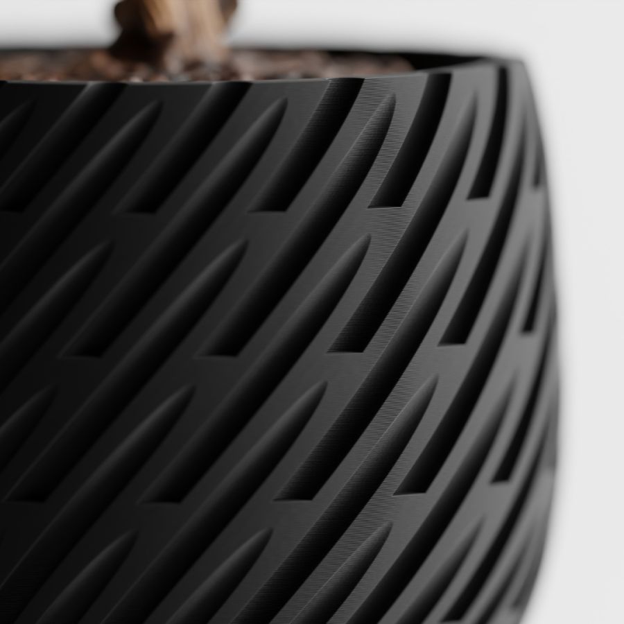 Кашпо Lioren Planter (Black)