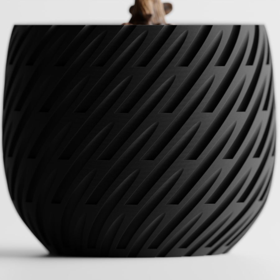 Кашпо Lioren Planter (Black)