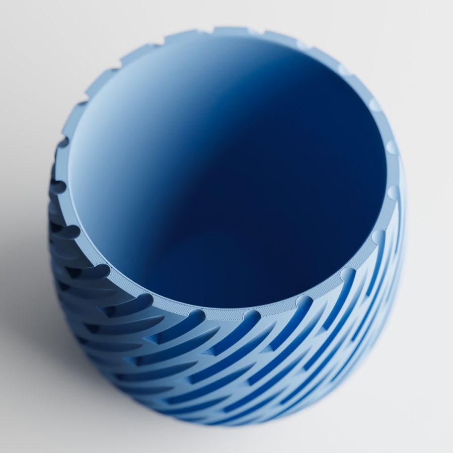 Кашпо Lioren Planter (Light Blue)