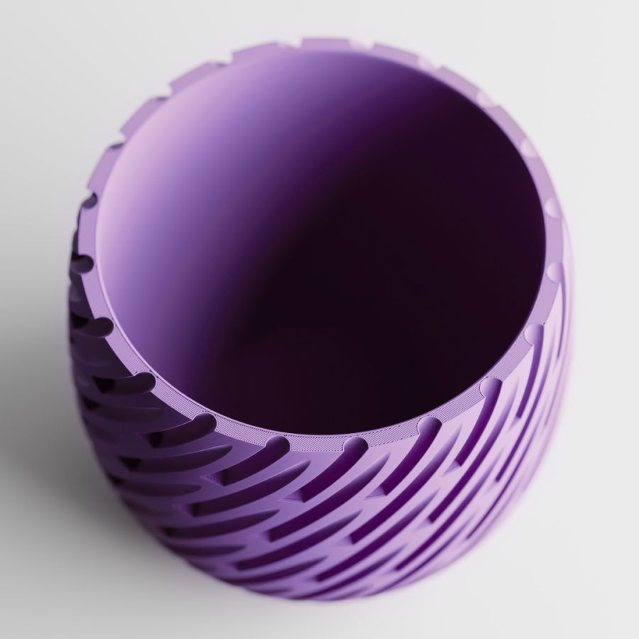 Кашпо Lioren Planter (Purple)