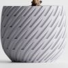 Кашпо Lioren Planter (Marble White)