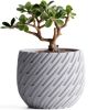 Кашпо Lioren Planter (Marble White)