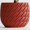Кашпо Lioren Planter (Marble Red)