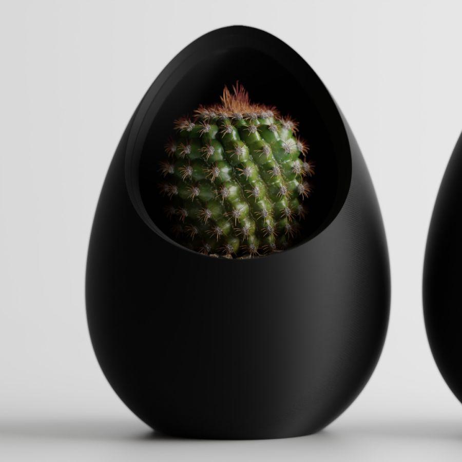Кашпо Nest Planter (Black)