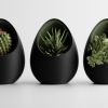 Кашпо Hpinvent Nest Planter (Black/Olive Green)