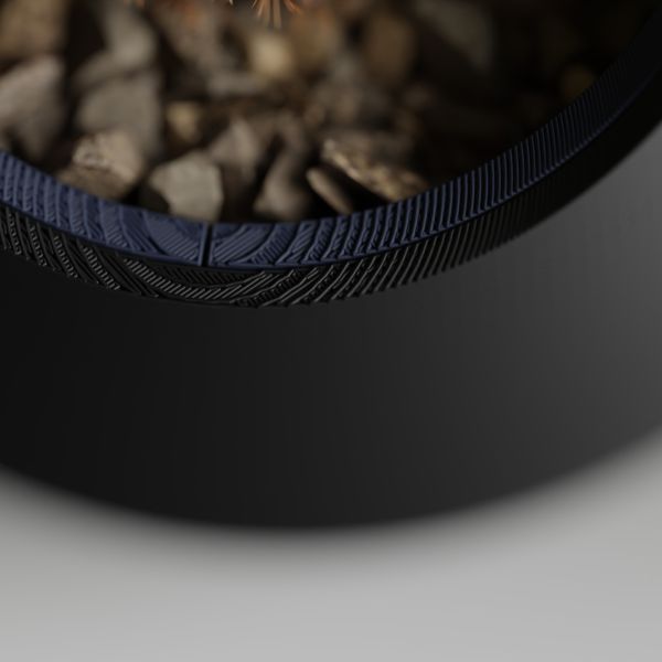 Кашпо Hpinvent Nest Planter (Black/Navy Blue)