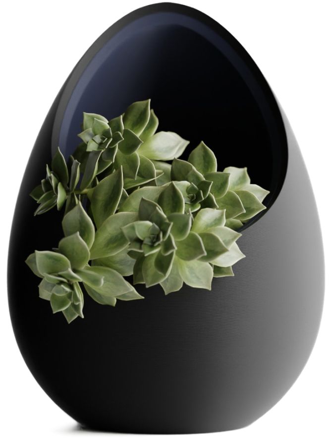 Кашпо Nest Planter (Black/Navy Blue)