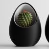 Кашпо Hpinvent Nest Planter (Black/White)