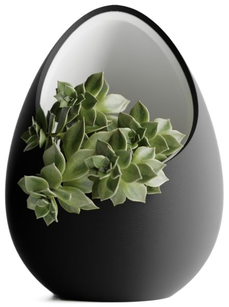Кашпо Hpinvent Nest Planter (Black/White)