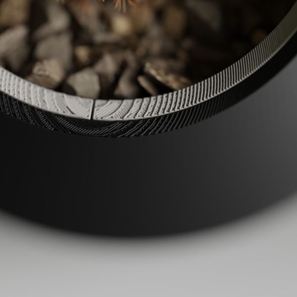 Кашпо Hpinvent Nest Planter (Black/Grey)