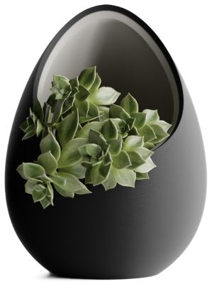 Кашпо Hpinvent Nest Planter (Black/Grey)