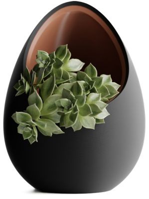 Кашпо Hpinvent Nest Planter (Black/Brown)