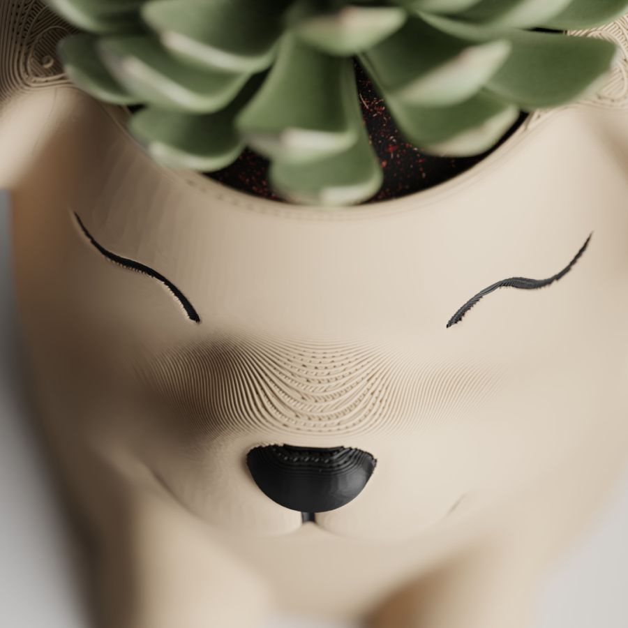 Кашпо Poppy with open eyes Pot (Desert)