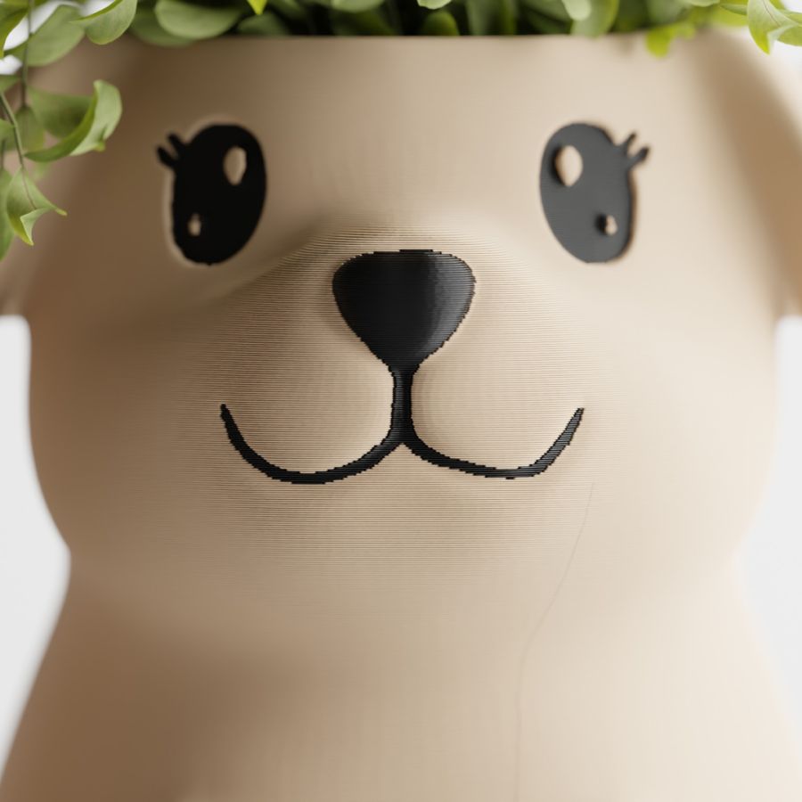 Кашпо Poppy with closed eyes Pot (Desert)