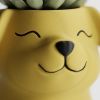 Кашпо Poppy with open eyes Pot (Yellow)