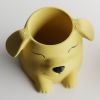 Кашпо Poppy with open eyes Pot (Yellow)