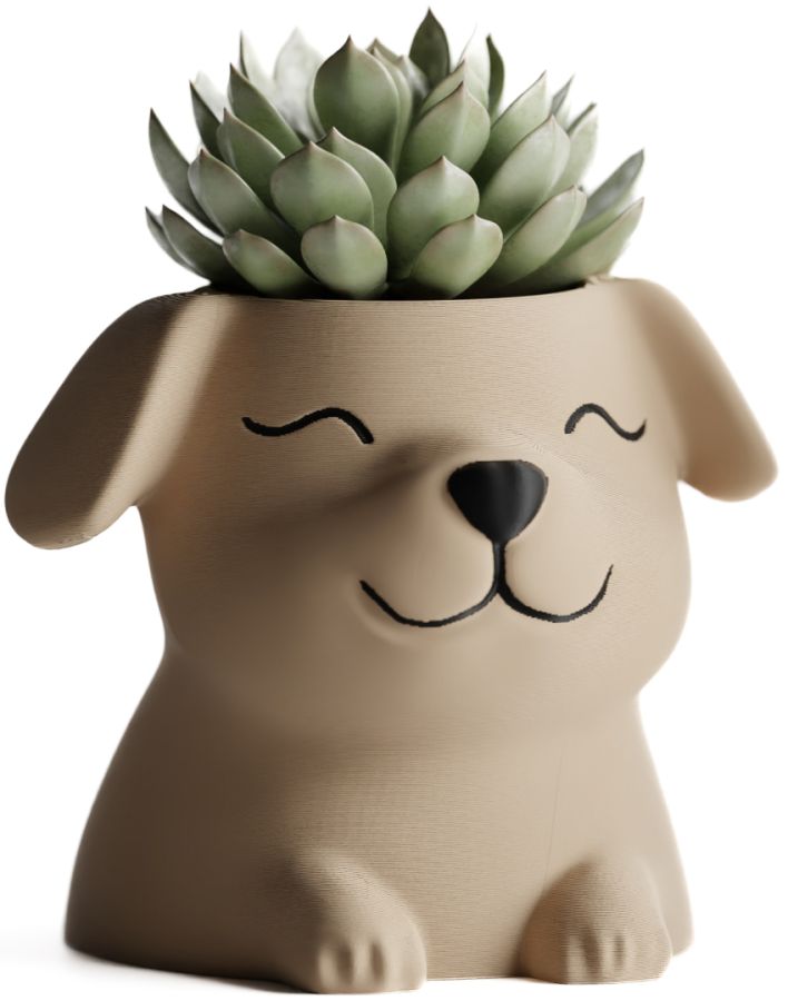 Кашпо Poppy with closed eyes Pot (Desert)
