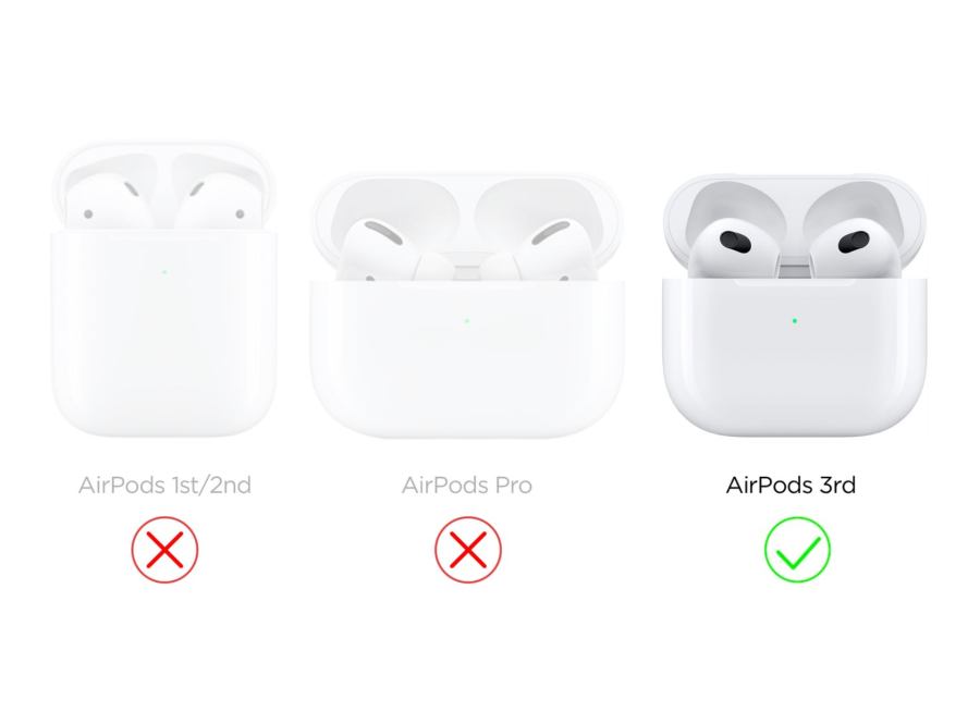 Чехол Elago Clear Hang Case для AirPods 3 (Neon Yellow)