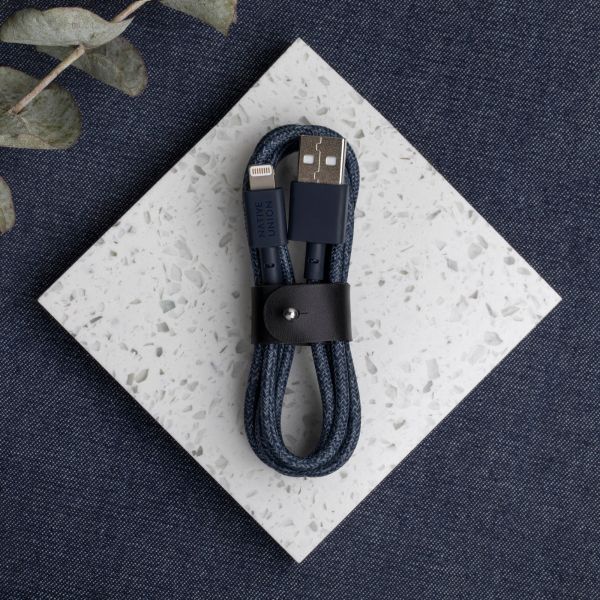 Кабель Native Union Lightning - USB-A Belt Cable (Indigo) 1.2 м