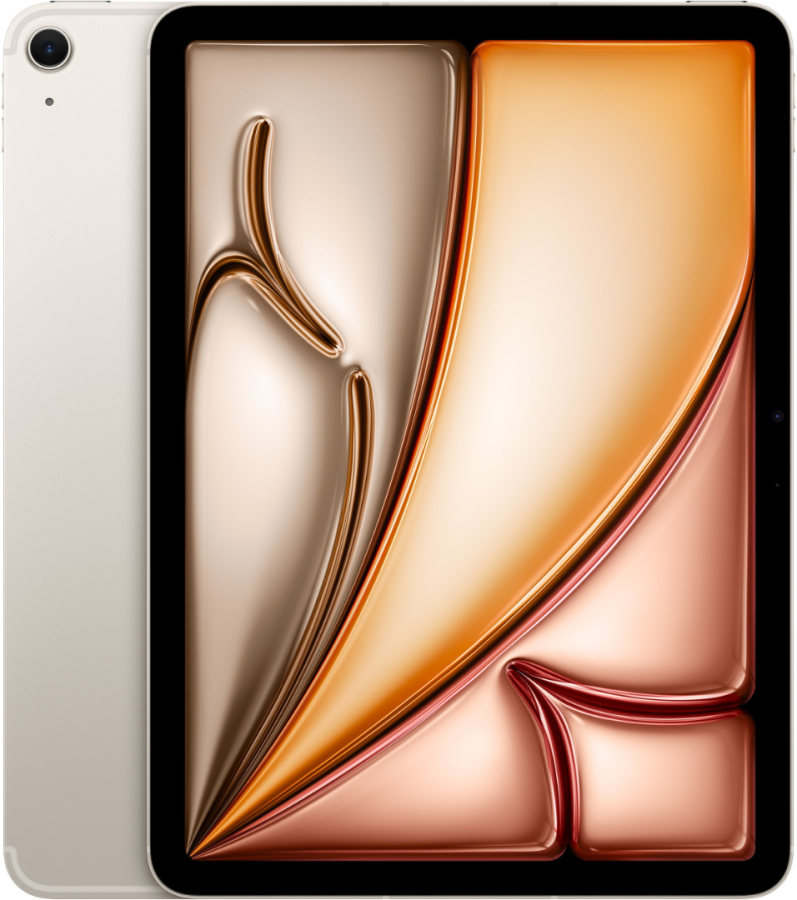 Планшет Apple iPad Air 11 M2 Wi-Fi + Cellular 512 GB (Starlight) 2024
