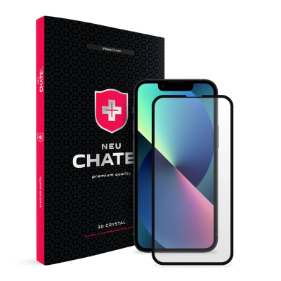 Защитное стекло NEU Chatel для Apple iPhone 13 mini (Black)