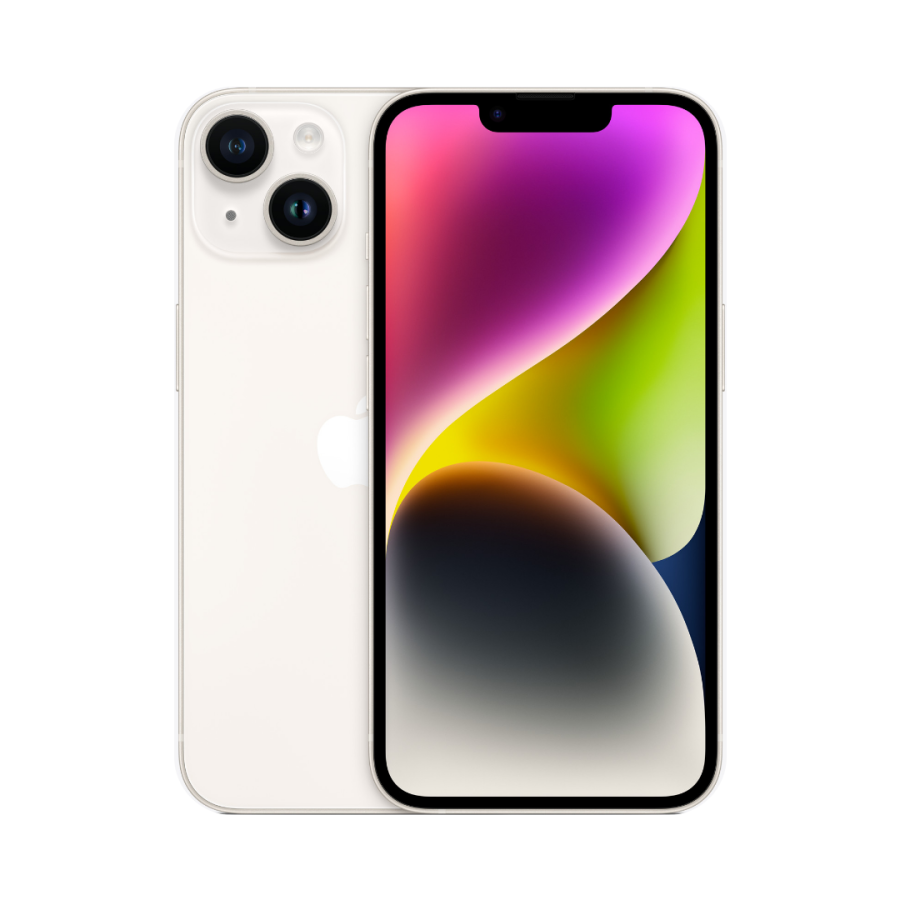 Смартфон Apple iPhone 14 128 GB (Starlight)