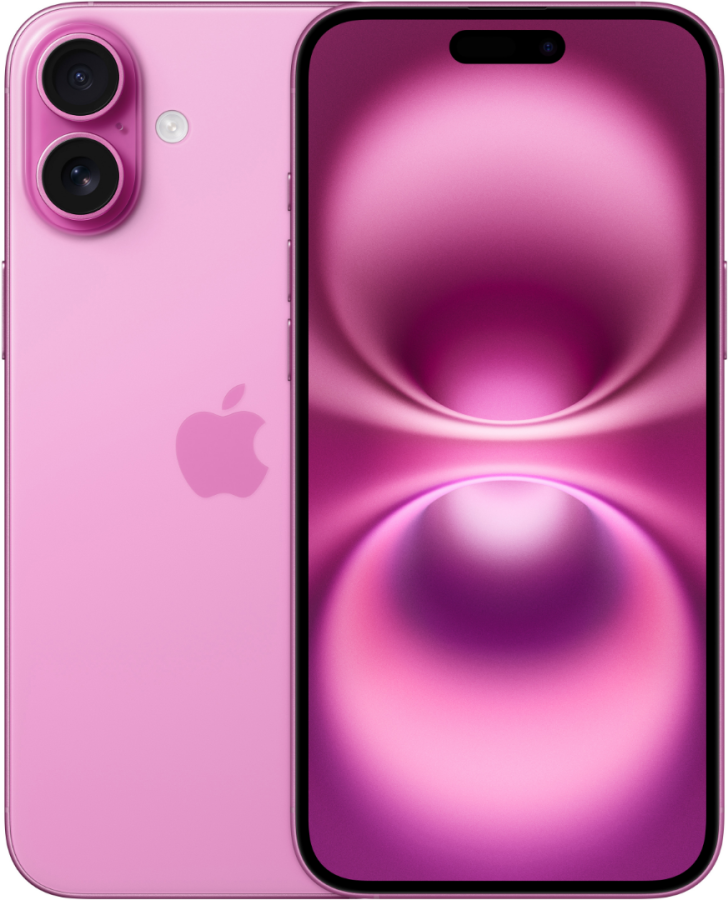 Смартфон Apple iPhone 16 Plus 128 GB (Pink)