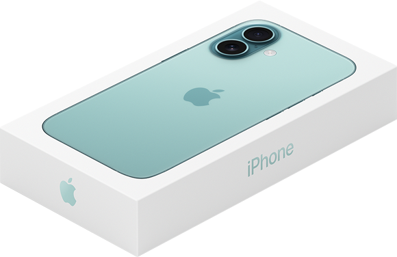 Смартфон Apple iPhone 16 128 GB (Teal)