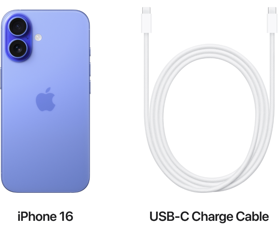 Смартфон Apple iPhone 16 128 GB (Ultramarin)