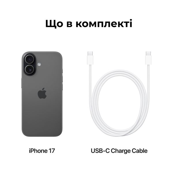 Смартфон Apple iPhone 17 512 GB (Black)