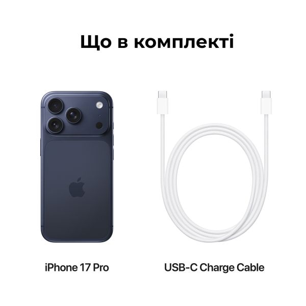 Смартфон Apple iPhone 17 Pro 512 GB (Deep Blue)