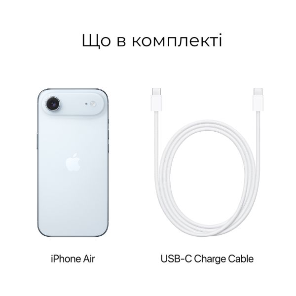 Смартфон Apple iPhone Air 1 TB (Sky Blue)