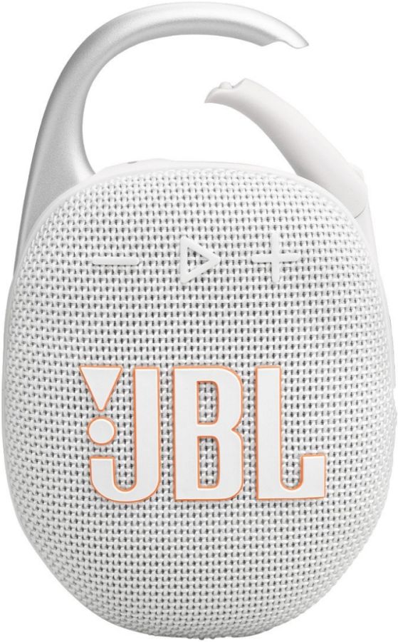 Портативна колонка JBL Clip 5 (White)