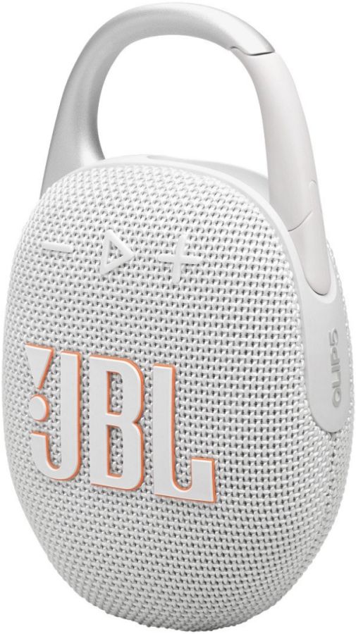 Портативна колонка JBL Clip 5 (White)