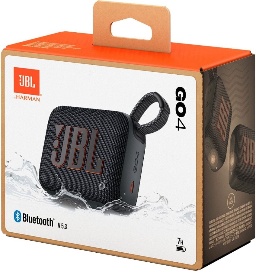 Портативна колонка JBL GO 4 (Black)